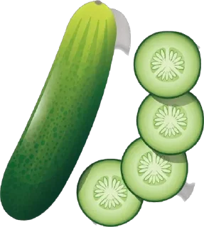 🥒 emoji 🥒 Telegram sticker 12 of 53