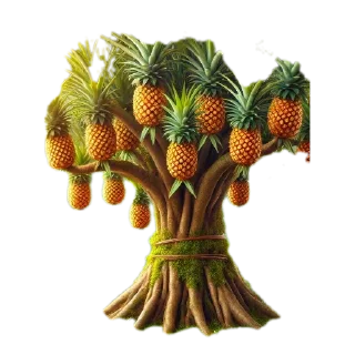 🪴 emoji Авотин ананас Telegram sticker 20 of 116