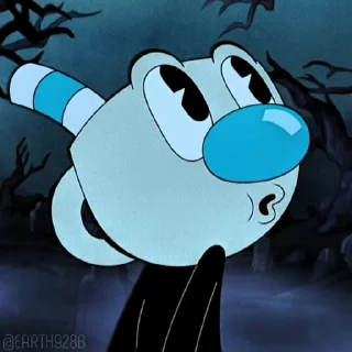 😶 emoji Cuphead Show! ➩ @Earth928B Telegram sticker 12 of 75