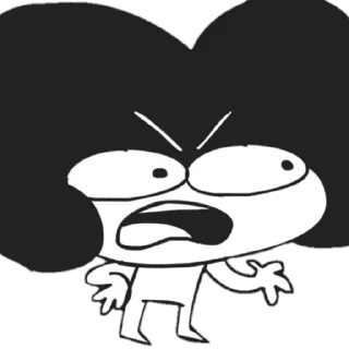😠 emoji Sr. Pelo Telegram sticker 12 of 26