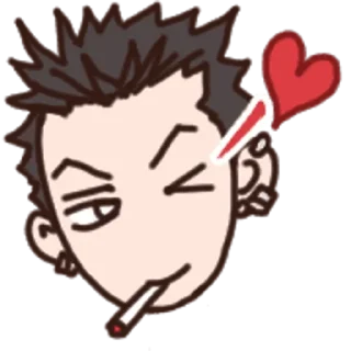 🌟 emoji ai yazawa's stickers 2/2 :: @kuvikkl Telegram sticker 11 of 45