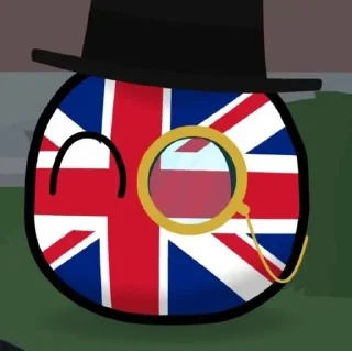 🇬🇧 emoji Countryballs one love🇵🇱 Telegram sticker 17 of 53