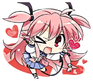 😉 emoji Yui-nyan @afterl1fepsya Telegram sticker 5 of 94