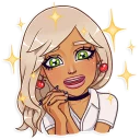 ✨ emoji Gyaru Telegram sticker 6 of 35
