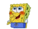 Sticker from Spongebob