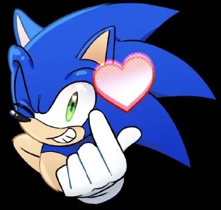 🌟 emoji Соник от:: @stikersneko Telegram sticker 20 of 43