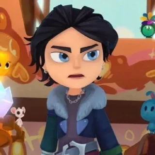 😠 emoji Владик Сказочный патруль 💙 Telegram sticker 20 of 55