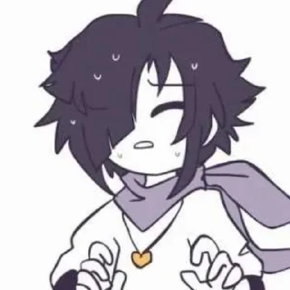 🍲 emoji x frisk @undertailAUU Telegram sticker 23 of 24