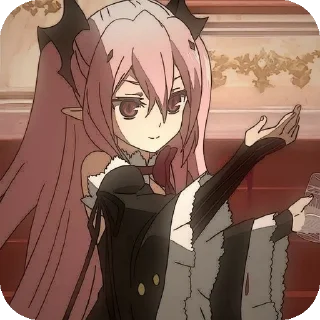 💘 emoji Krul Tepes  @fcbest Telegram sticker 7 of 25