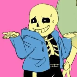 😅 emoji Sans | Undertale Telegram sticker 12 of 18