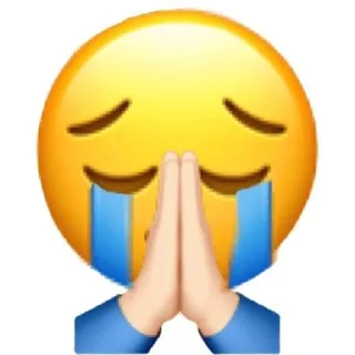 🙏 emoji IOS Moji 18 Telegram sticker 11 of 15