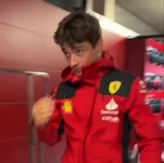 Sticker from Charles Leclerc