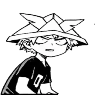 😟 emoji Bakugo--->creator @Izuku_02 Telegram sticker 19 of 44