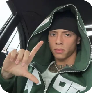 ✋ emoji central cee q. Telegram sticker 4 of 32