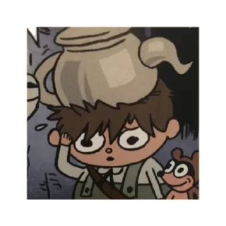 😥 emoji Over the garden wall Telegram sticker 13 of 36