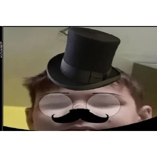 🎩 emoji валерка пупс Telegram sticker 10 of 12
