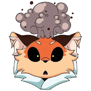 🤯 emoji Алиса-зайчик Telegram sticker 22 of 50