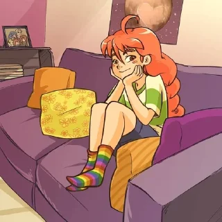 Sticker from Celeste by @HeartHaze_of