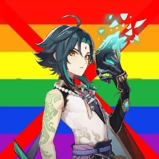 🌟 emoji Права гамафобам!!!🏳️‍🌈🏳️‍🌈🏳️‍🌈 Telegram sticker 23 of 120