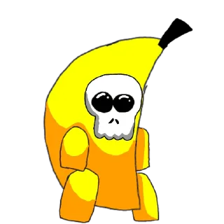 💀 emoji Бананчик🍌🍌🍌 Telegram sticker 14 of 101