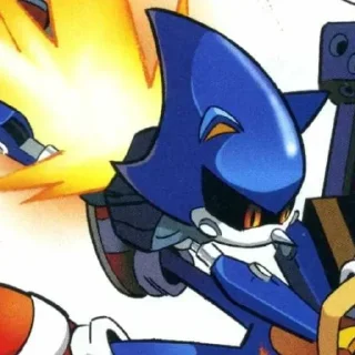🤖 emoji Metal Sonic by @sonic_the_hednehog Telegram sticker 17 of 120