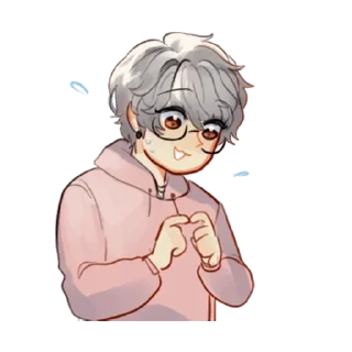☺️ emoji Минами-кун @nyasticks Telegram sticker 10 of 32