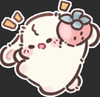 ❤️‍🔥 emoji китайские стикеры от канала @waummtea Telegram sticker 4 of 16