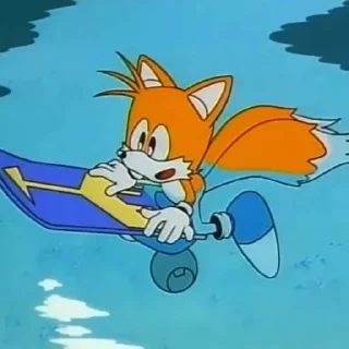 🏊 emoji Sonic OVA by @sonic_the_hednehog Telegram sticker 14 of 116