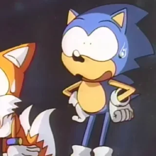 Sticker from Sonic OVA by @sonic_the_hednehog
