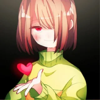 🍫 emoji 𝙘𝙝𝙖𝙧𝙖!! =) :: @stickers_undertale Telegram sticker 14 of 29