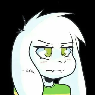 💚 emoji 𝙰𝚣𝚛𝚒𝚎𝙻  𝚋𝚢 : @stickers_undertale Telegram sticker 19 of 26