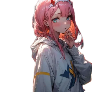 🤔 emoji Zero_Two3407 Telegram sticker 24 of 99