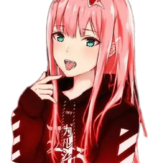 😋 emoji Zero_Two3407 Telegram sticker 15 of 99