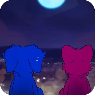 ❤ emoji Chaz & Riley (by @SkyeStikers) Telegram sticker 8 of 70
