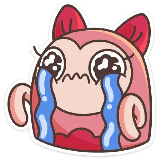 😭 emoji Моли :: @stickroom Telegram sticker 23 of 24