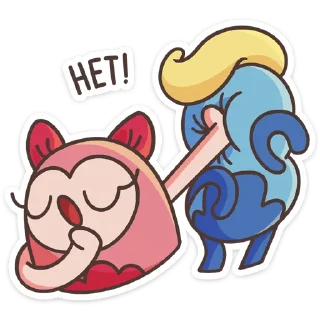 🙅‍♂️ emoji Моли :: @stickroom Telegram sticker 7 of 24