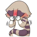 🙈 emoji Katie Cat Telegram sticker 6 of 31
