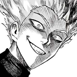😁 emoji Garou Telegram sticker 7 of 35