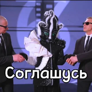 Sticker from Шоу маска Скунцесса