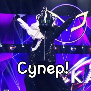 Sticker from Шоу маска Скунцесса