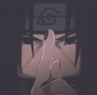 👁 emoji Itachi Uchiha Telegram sticker 11 of 44