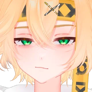 🤨 emoji @ixxxiq - vtuber Telegram sticker 18 of 19