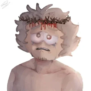 😰 emoji У Эрика 4 см Telegram sticker 20 of 44