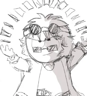 Sticker from У Эрика 4 см