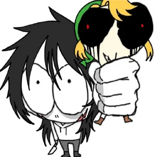 🔪 emoji Jeffthekiller :: @ronaxis Telegram sticker 10 of 87