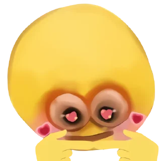 😍 emoji Cursed Emojis Telegram sticker 11 of 67