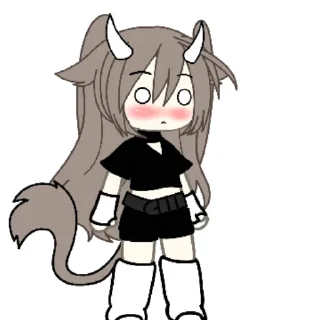😳 emoji Гача лайф Telegram sticker 12 of 36