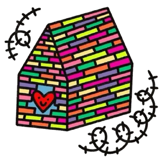 🏠 emoji Old school @DozaEmoji Telegram sticker 9 of 100
