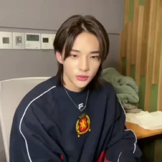 😶 emoji hyunjin (vlive092622) Telegram sticker 5 of 13
