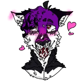 😳 emoji Листенятко💜 Telegram sticker 10 of 42